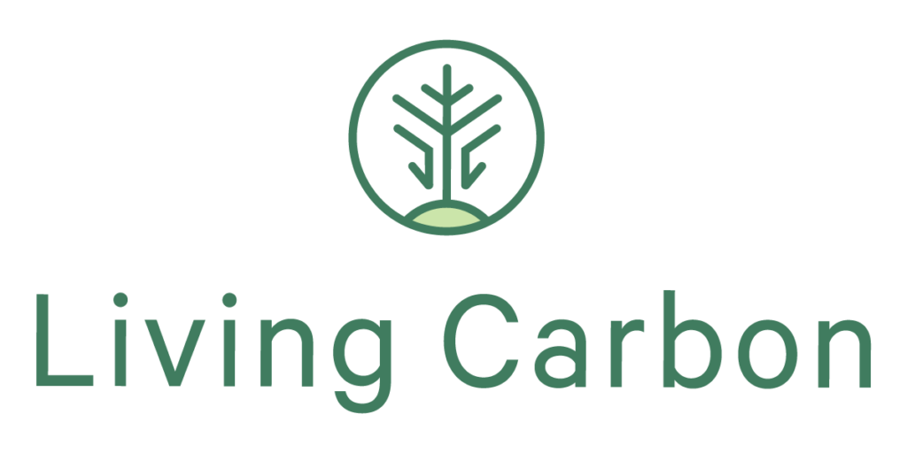 Carbon capture and removal startup's Living Carbon logo