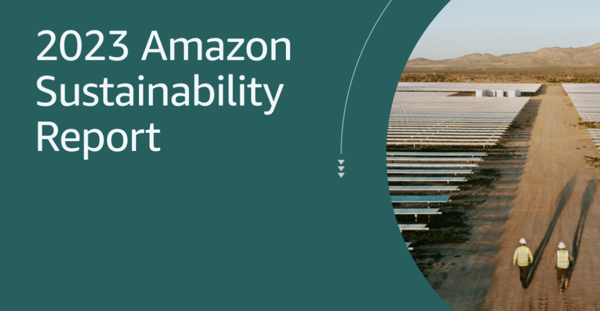Amazon released its 2023 Sustainability Report, focusing on the company's progress.